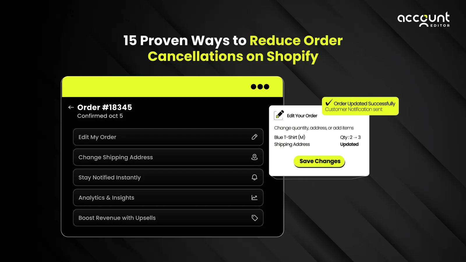 15 Proven Ways to Reduce Order Cancellations on Shopify