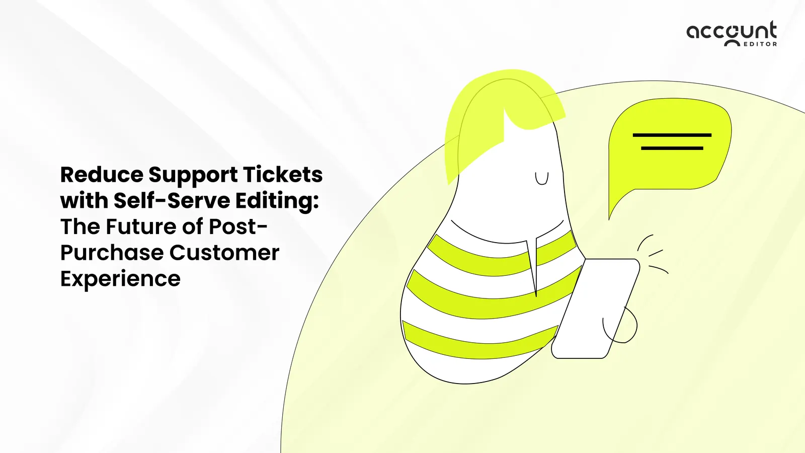 Customer using a mobile device to edit order details and reduce support tickets